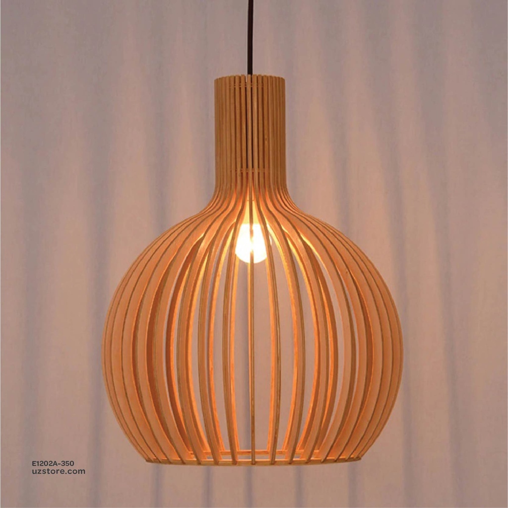 Pendant Wood Light 350mm OGS-WL08 (P)