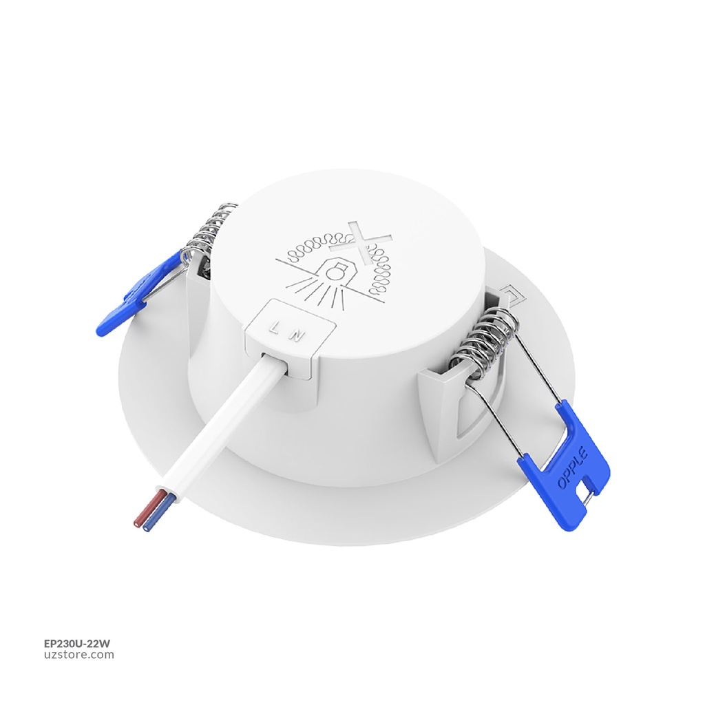 OPPLE Downlight OPPLE Downlight OPPLE Downlight RC-US R200-22W-3000-WH-GP Warm white