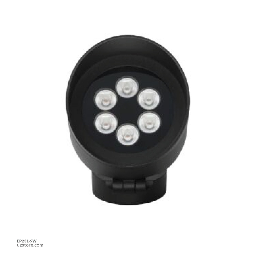OPPLE LED Outdoor Spotlight-EII 9W-3000-8D-GY-GP  Warm white