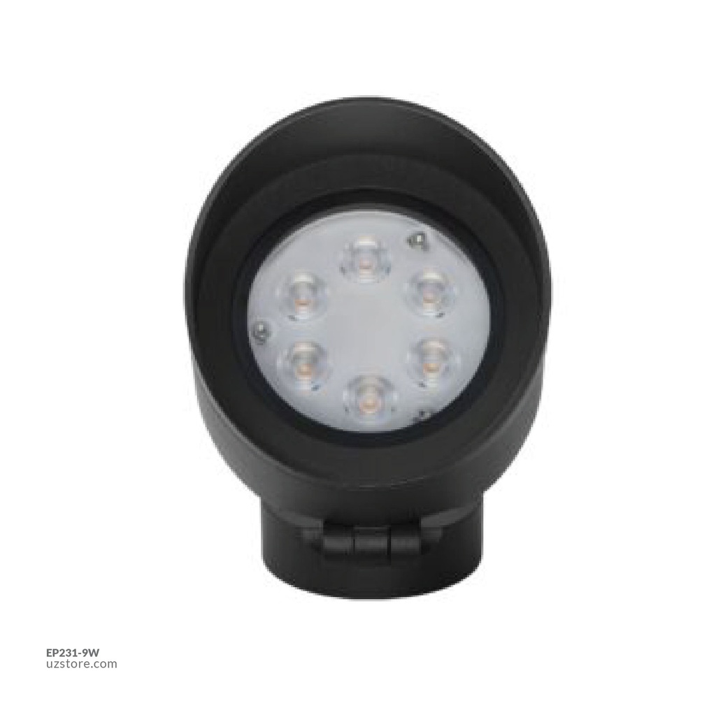 OPPLE LED Outdoor Spotlight-EII 9W-3000-8D-GY-GP  Warm white