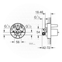 Concealed Shower Body GROHE-GR33964 