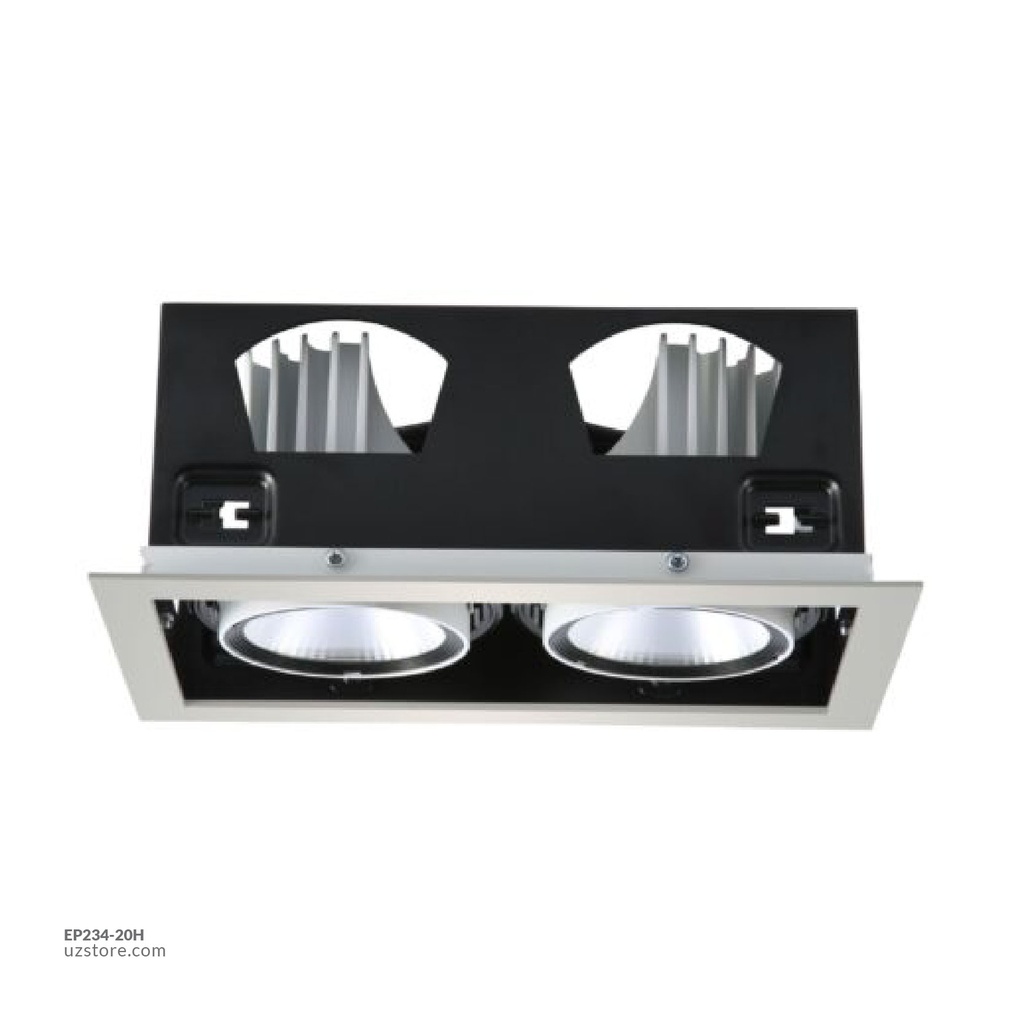 OPPLE LED SpotGR-HJII-2 20W-4000-24°-WH Half white
