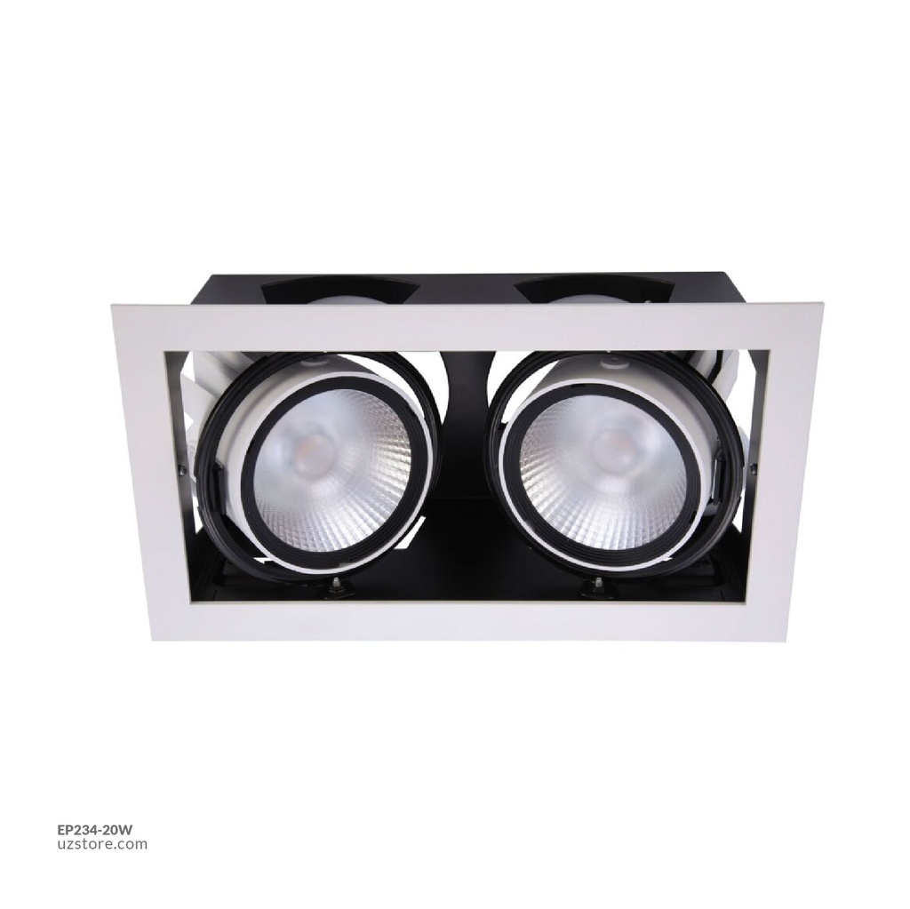 OPPLE LED SpotGR-HJII-2 20W-3000-24°-WH Warm white