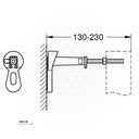 Rapid SL Wall Union BOLT GROHE-GR3855800M