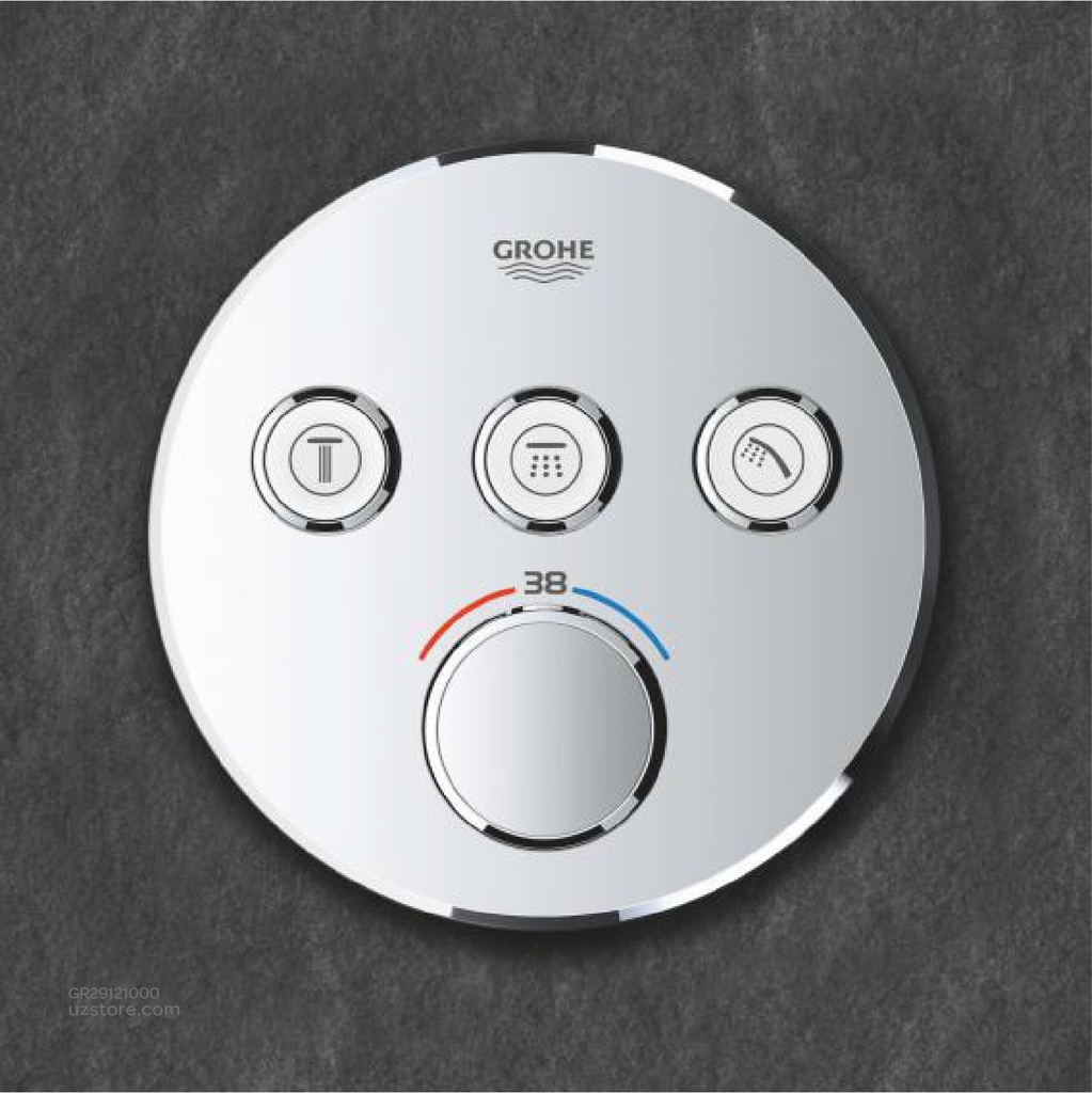 GROHE GRT SmartControl THM trimset round 3SC 29121000