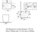 RAK Ceramic METROPOLITAN Deluxe Back To Wall