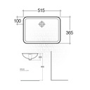 RAK- Cleo Under Counter 510x360mm