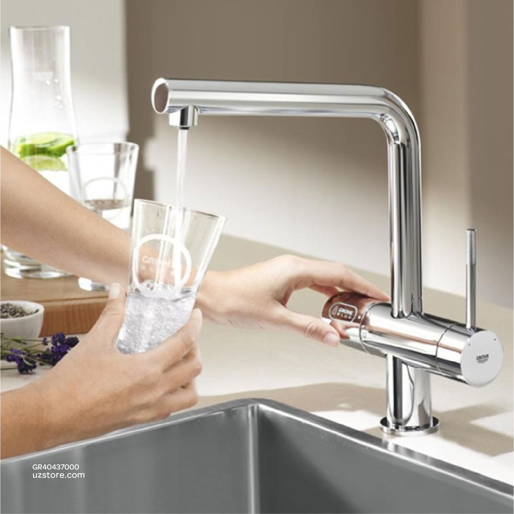 GROHE Blue glasses (6 pieces) 40437000