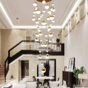 Balls Chandelier 3M - Base 80 cm - 49 Balls 9339/49