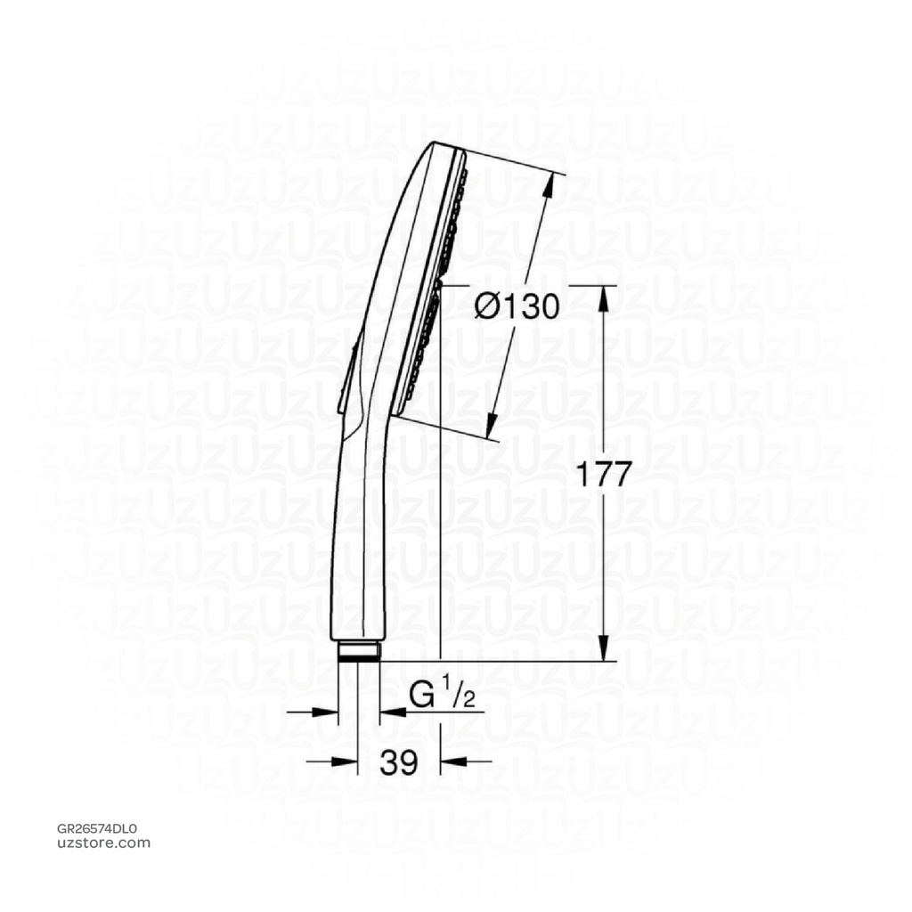 GROHE RSH SmartActive 130 handshower 26574DL0