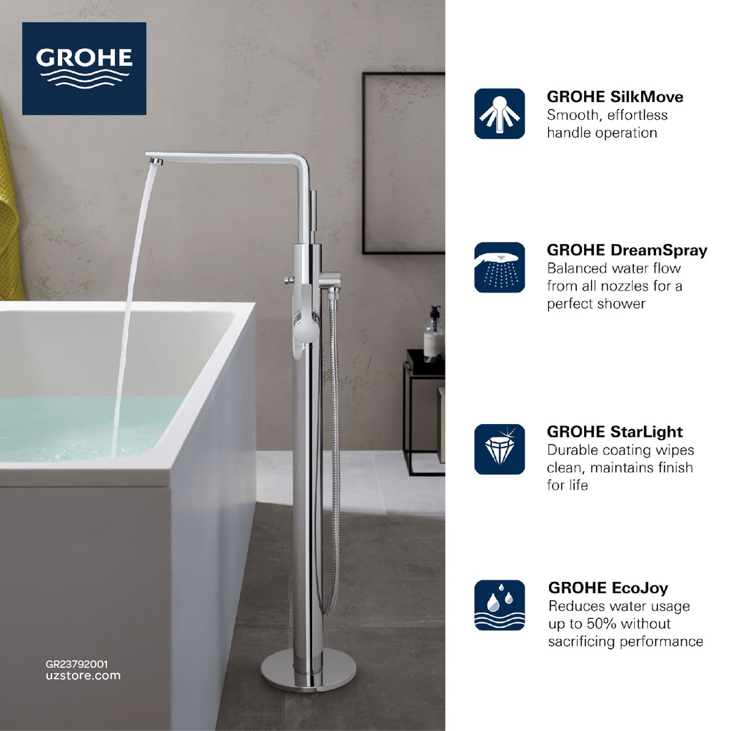 GROHE Lineare New OHM bath freest. 23792001