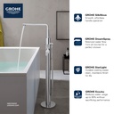 GROHE Lineare New OHM bath freest. 23792001