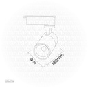 BlackRed Focus Light Warmlight GD502-20W