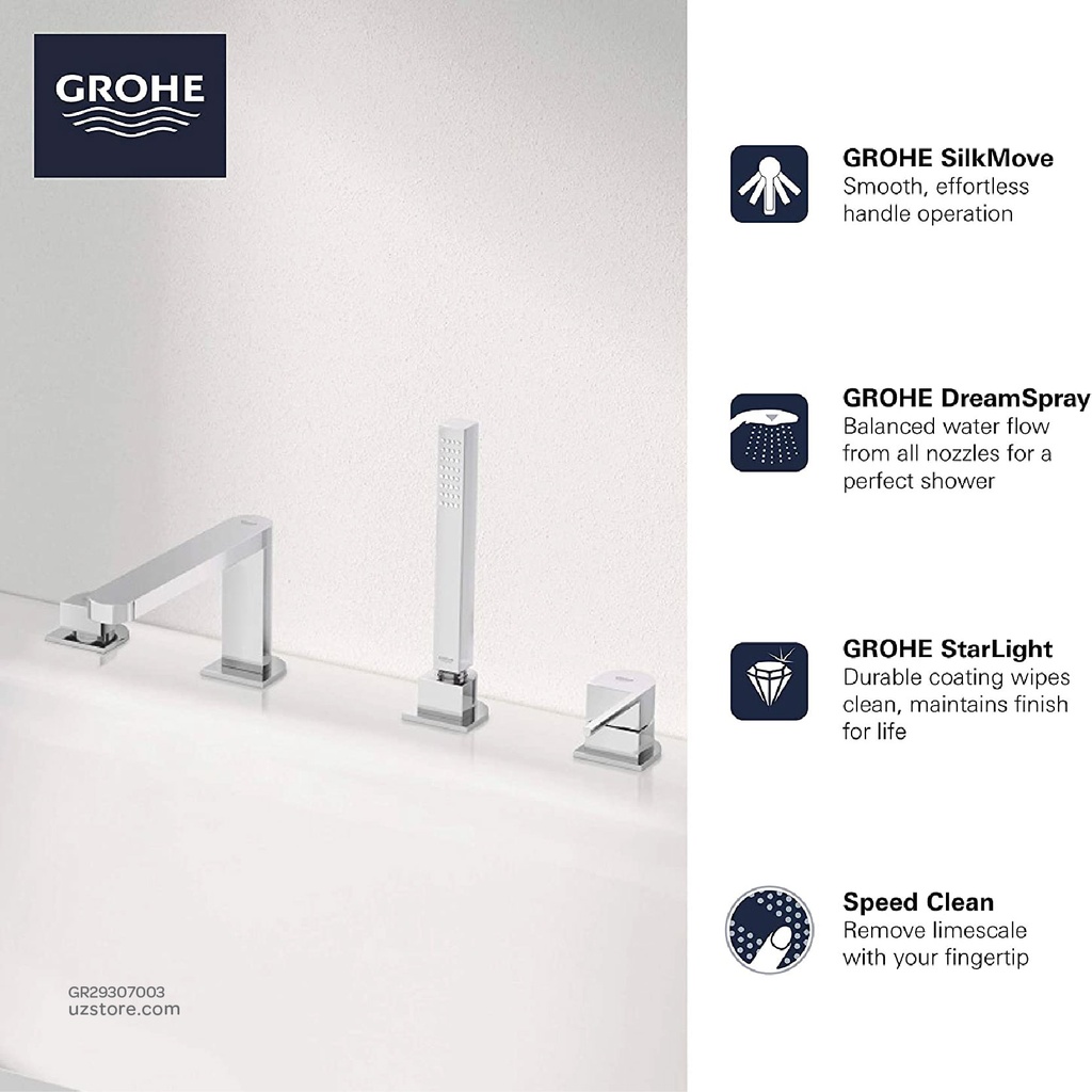 GROHE Plus OHM bath 4-h 29307003