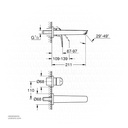 GROHE Eurosmart OHM trimset basin 2-h L29338003