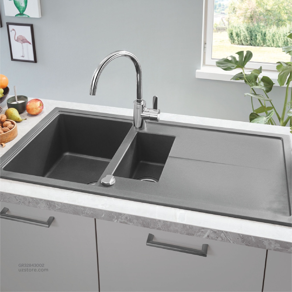 GROHE Eurosmart Cosmopolitan OHM sink C-spout 32843002