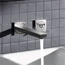 GROHE Eurocube Joy OHM trimset basin 2h wall M 19997000