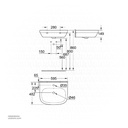 GROHE Euro Ceramic washbasin wall hung 60 3933500H
