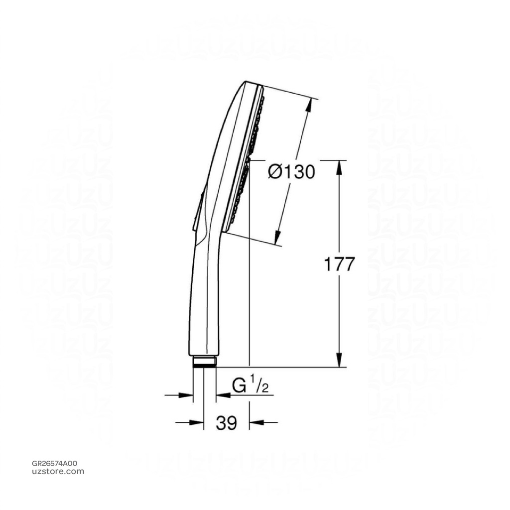 GROHE RSH SmartActive 130 handshower 26574A00