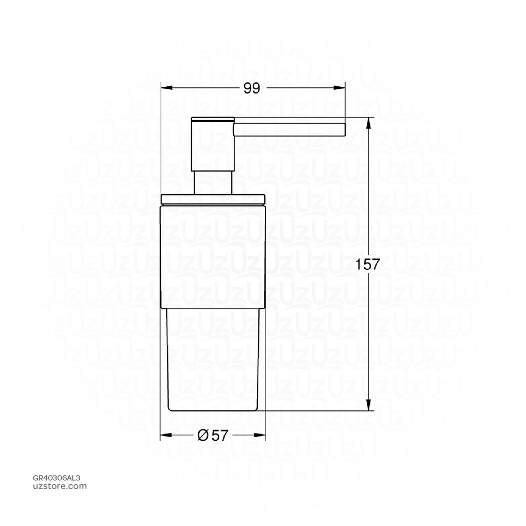 GROHE Atrio New Soap Dispenser 40306AL3