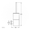 GROHE Atrio New Toilet Brush Set 40314AL3
