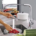 GROHE Essence New OHM sink L-spout spray 30270000