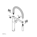 GROHE Essence new hose spout (dark grey) 30321XC0