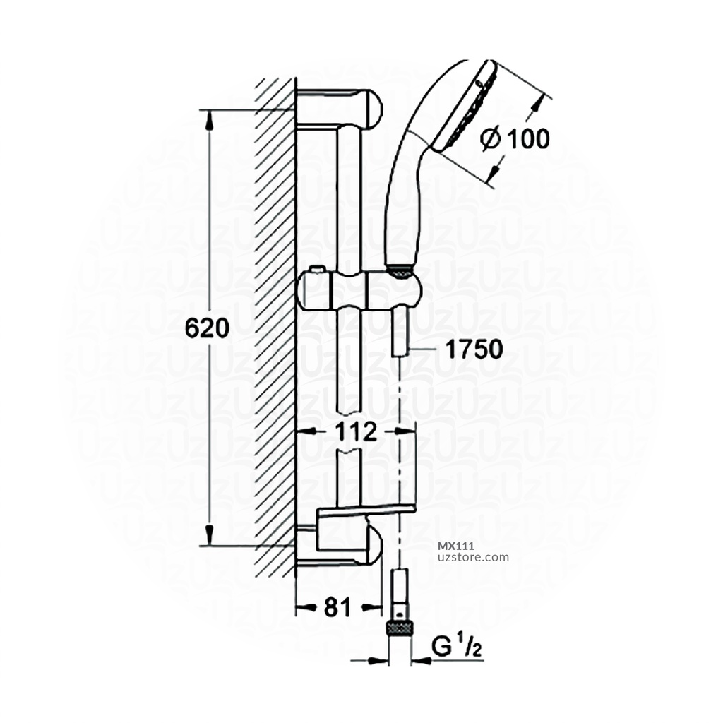 Shower Kit Hand set GROHE 28436002