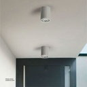 Opple LED SM downlight IP65 10W 3000K Warm white frame White