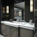 Kludi RAK 17040-03 Pearl Single Lever Basin mixer with Abs pop up waste Eco version