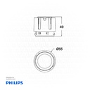 Philips LED Downlight 11W Half white RS378B P11 940 PSR-E WB M55 11W 911401721242