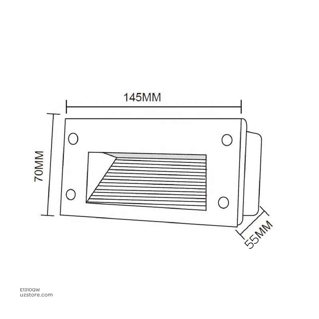 LED Outdoor Step LIGHT Q02-5W WW WHITE