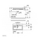 GROHE Cube Ceramic Counter top basin 80 3947600H