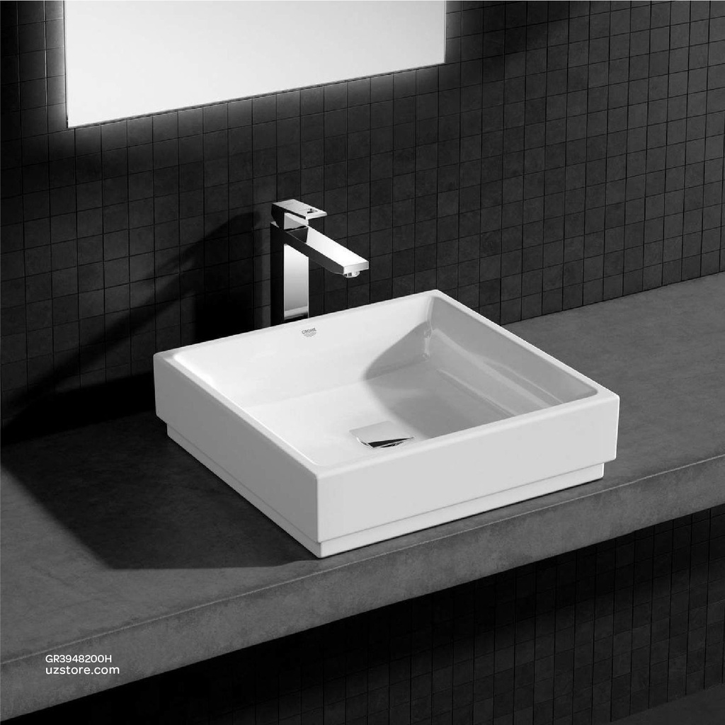 GROHE Cube Ceramic Vessel basin w/o overfl 40 3948200H