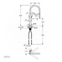 GROHE Essence New OHM sink profi-spray 30294000