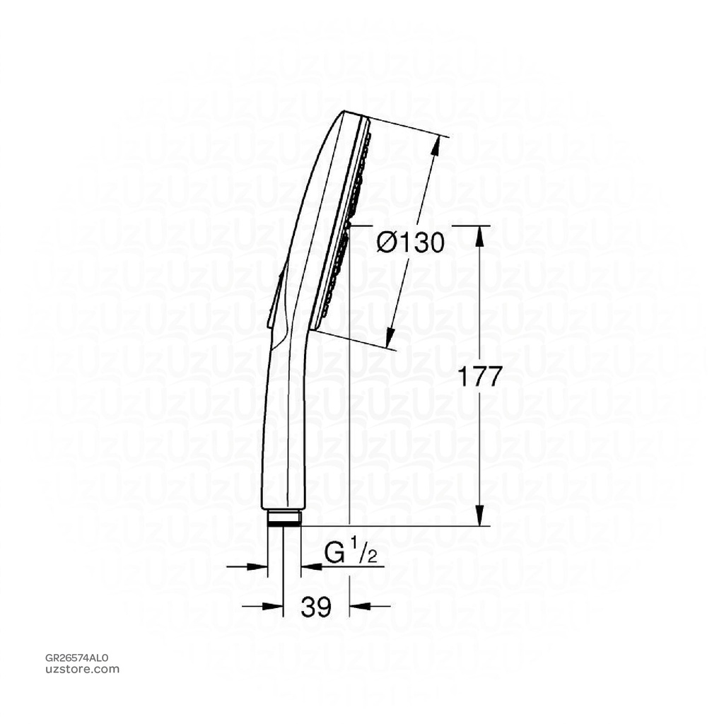 GROHE RSH SmartActive 130 handshower 26574AL0