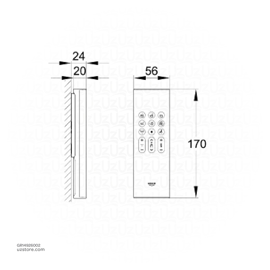 GROHE remote control14926002