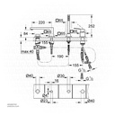 GROHE Eurocube OHM bath 4-h 19897001