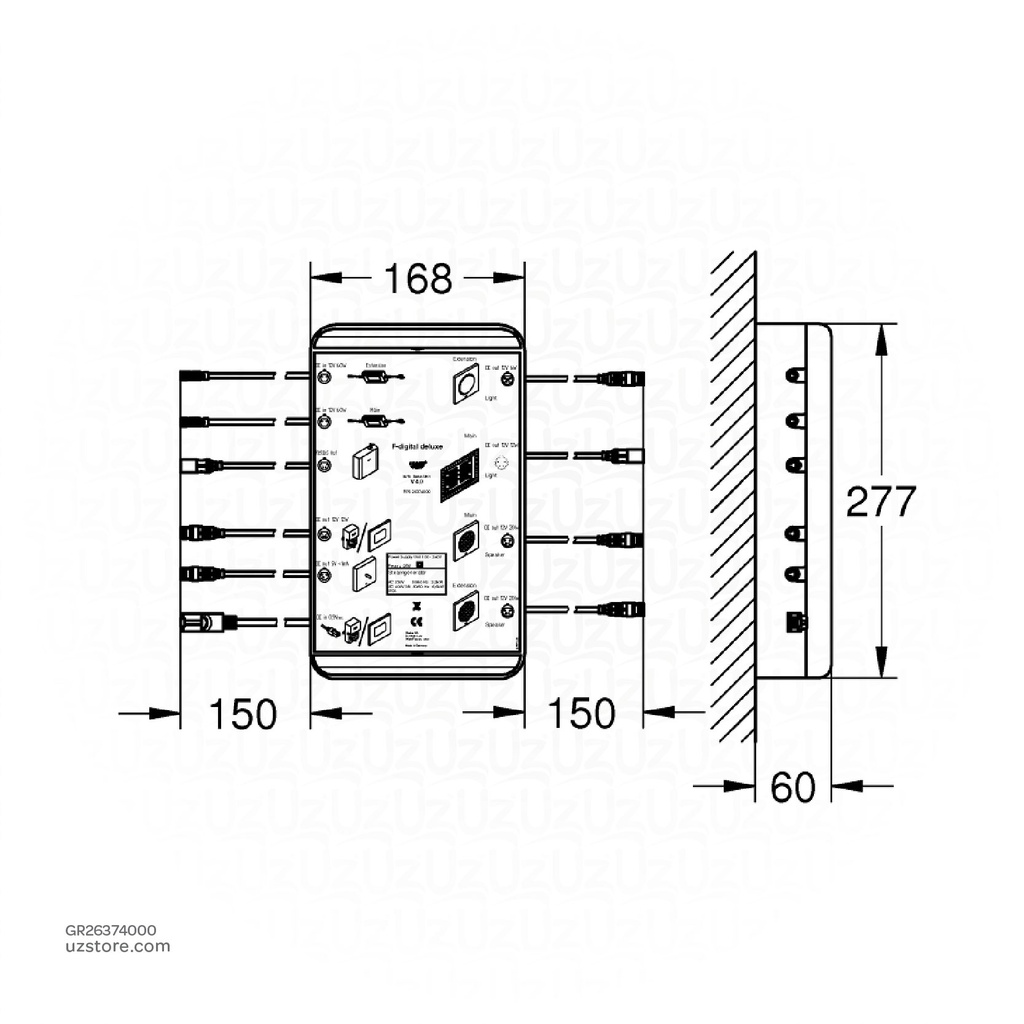 GROHE Base Unit Box 4.0 Bluetooth F-Series 40" 26374000