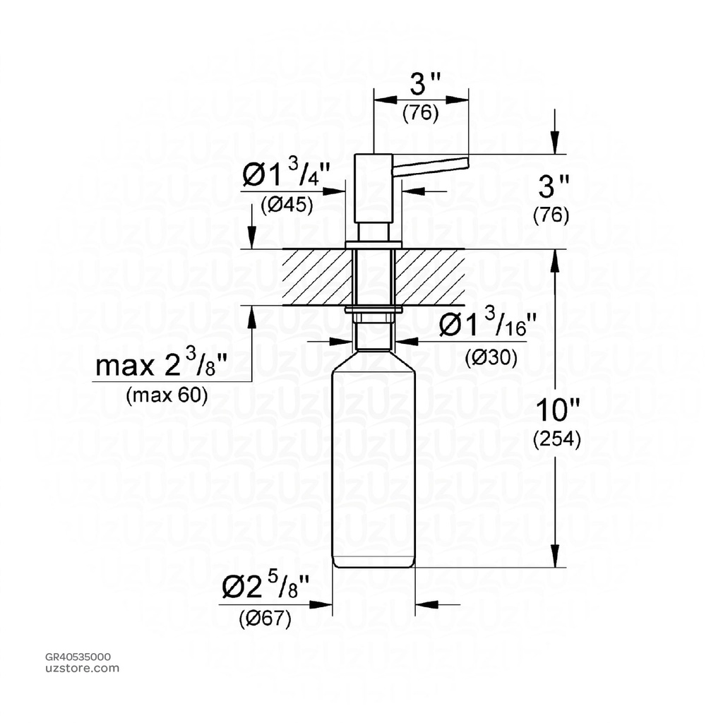 GROHE soap dispenser 40535000