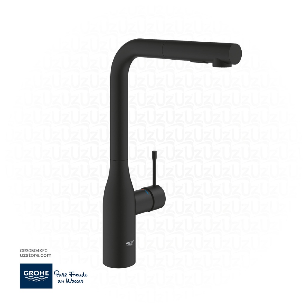 GROHE Essence Single-lever sink mixer 1/2" , 30504KF0 , phantom black