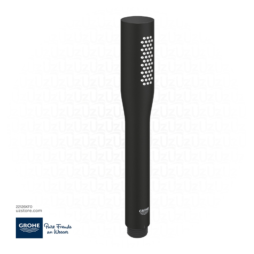 GROHE Euphoria Cosmopolitan Stick Hand shower 1 spray , 22126KF0 , phantom black