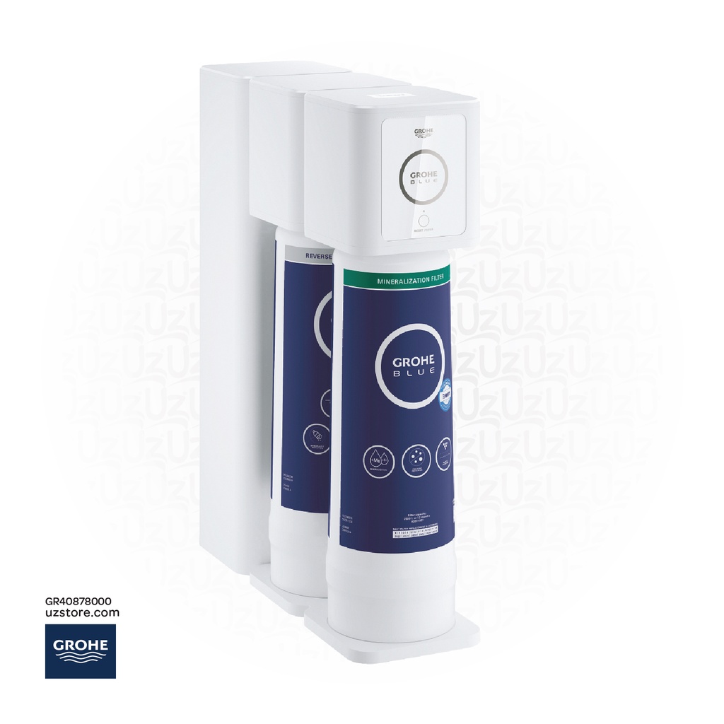 GROHE GROHE Blue Reverse osmosis with mineralization filter starter set , 40878000 , chrome