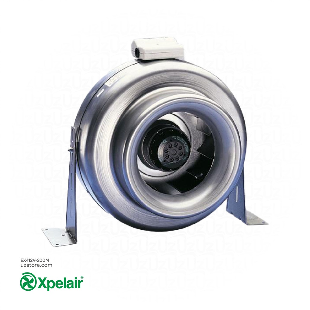 Xpelair XID200 Centrifugal Metal Inline Fan (90104AA)