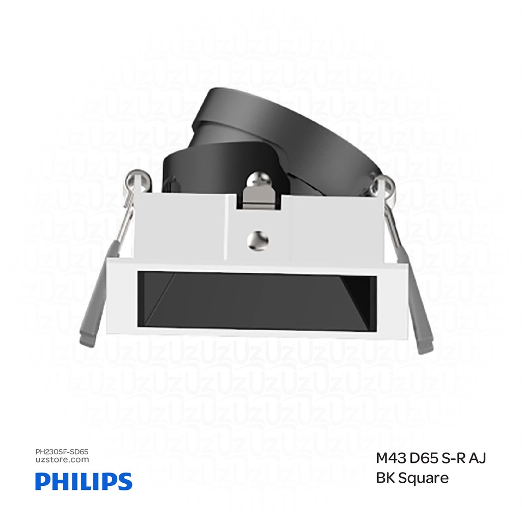 Philips LED Downlight Frame White RS378Z M43 D65 S-R AJ BK Square 824110127202