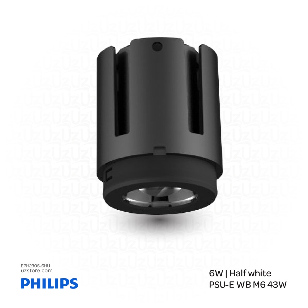 Philips LED light source 6W Half white RS378B P6 940 PSU-E WB M43 6W 911401533071