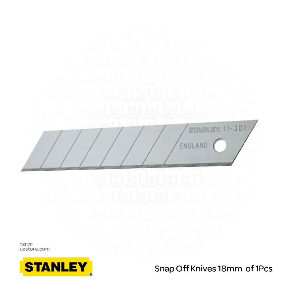 Stanley® Snap Off Knives 18mm  of 1Pcs 11-301