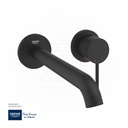 GROHE Essence 2-hole basin mixer
L-Size , 29193KF1 , phantom black