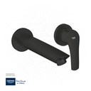 GROHE Eurosmart 2-hole basin mixer
L-Size , 293382433 , matt black