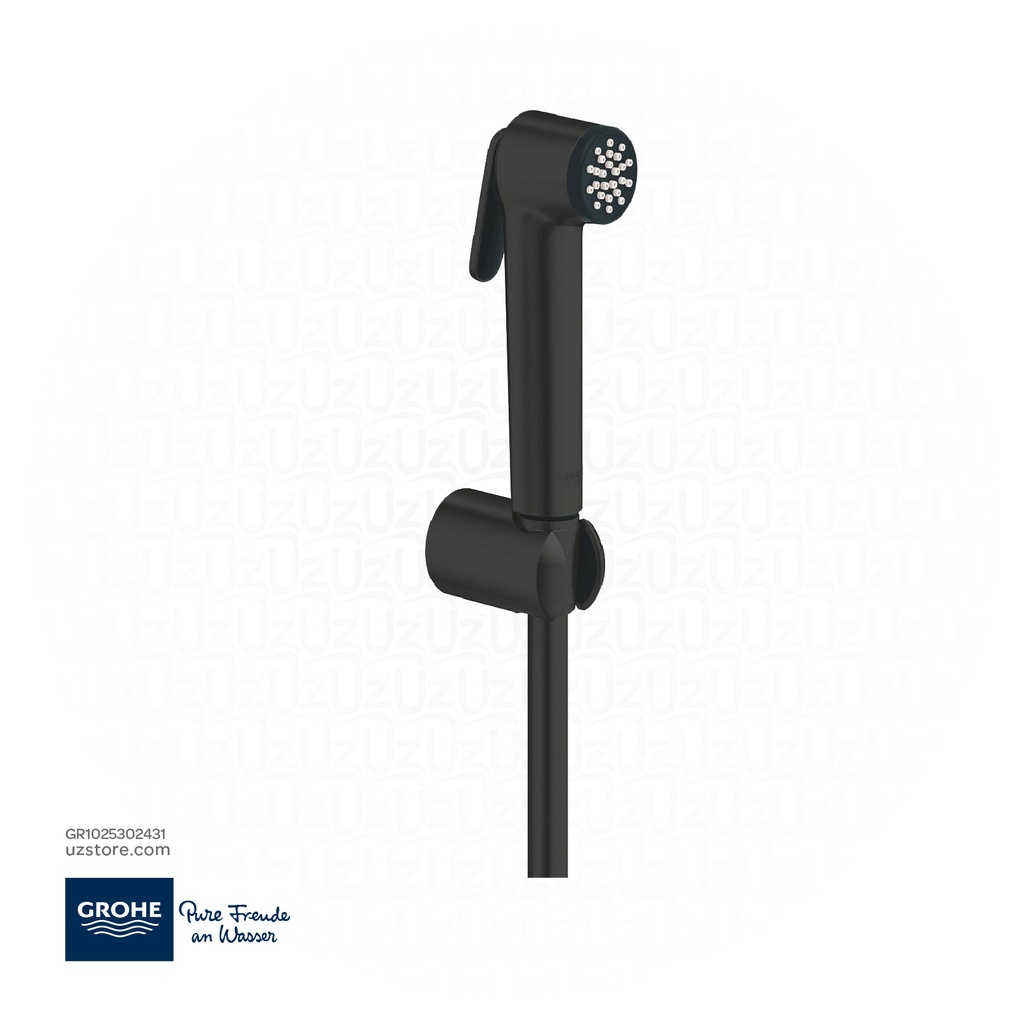 GROHE Tempesta-F Wall holder set 1 spray , 1025302431 , matt black